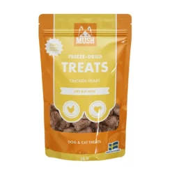 MUSH Freeze-dried Treat pakastekuivattu kanan sydän 55 g