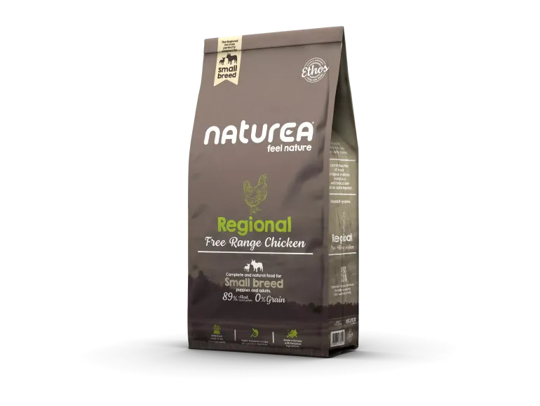 Naturea Ethos Regional Chicken Small Breed viljaton koiranruoka pienille koirille