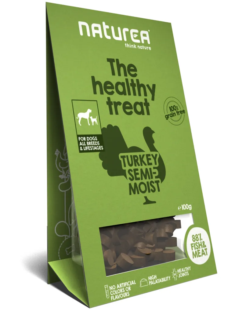 Naturea Treats Turkey 100 g koiran makupala