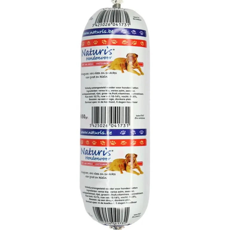 Naturis Fresh Meat Kana-Lohi koiranmakkara