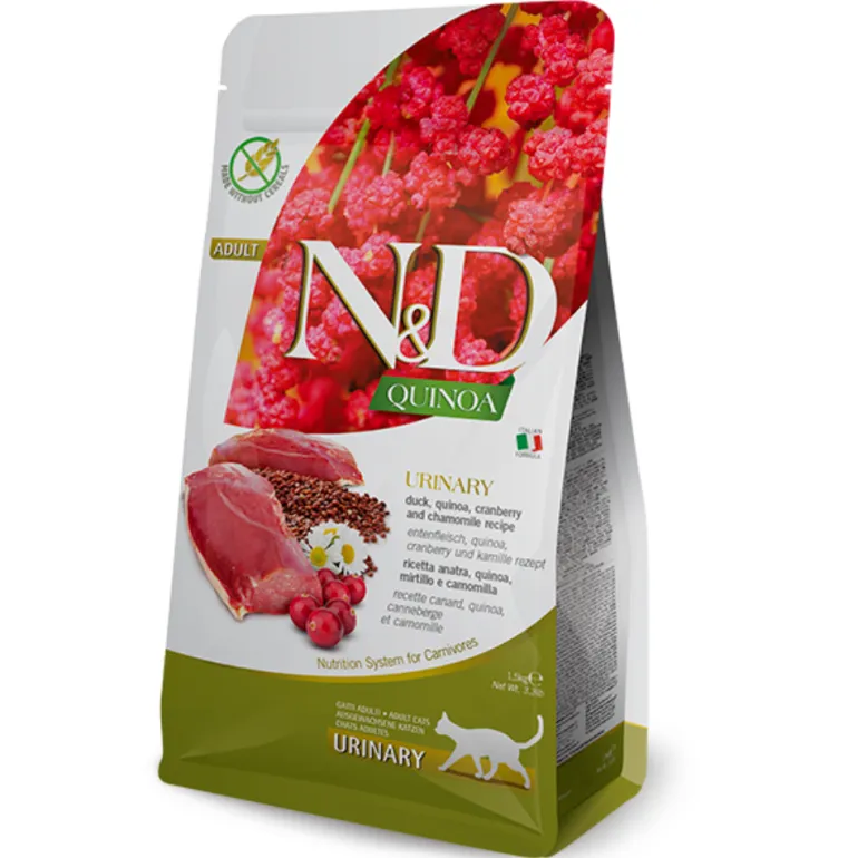 N&D Cat Quinoa Urinary kissan kuivaruoka