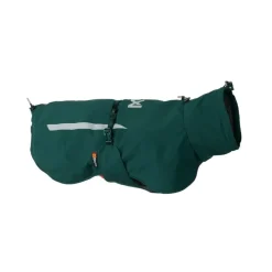 Non-stop dogwear Fjord lined raincoat koiran sadetakki, dark teal