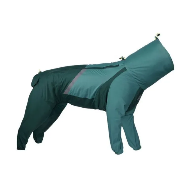 Non-stop dogwear Fjord overall koiran sadehaalari petrooli
