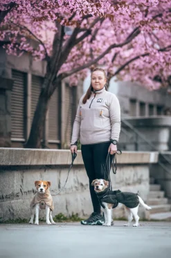 Non-stop dogwear Fleece HZ fleecepaita, naisille
