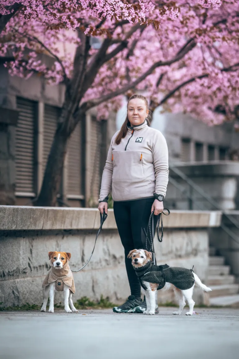Non-stop dogwear Fleece HZ fleecepaita, naisille