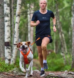 Non-stop dogwear Freemotion 5.0 koiran vetovaljas, oranssi