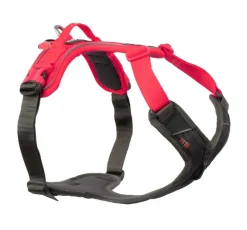 Non-stop dogwear Ramble koiran valjaat, harmaa-pinkki