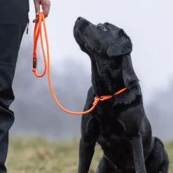 Non-stop dogwear Retriever leash noutajatalutin, musta