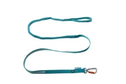 Non-stop dogwear Touring Bungee Leash joustotalutin, teal
