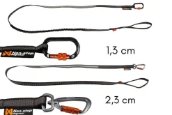 Non-stop dogwear Touring Bungee Leash joustotalutin