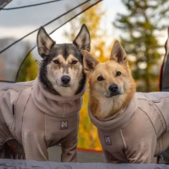 Non-stop dogwear Trail quest fleece overall fleecehaalari, sand