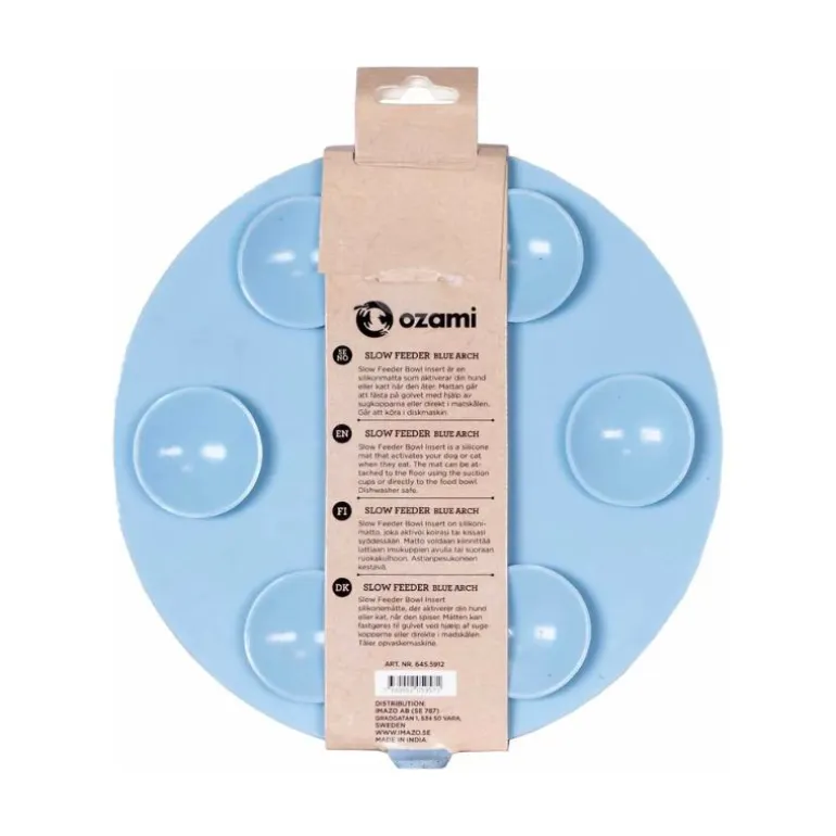 Ozami Slow Feeder Bowl Insert, sininen