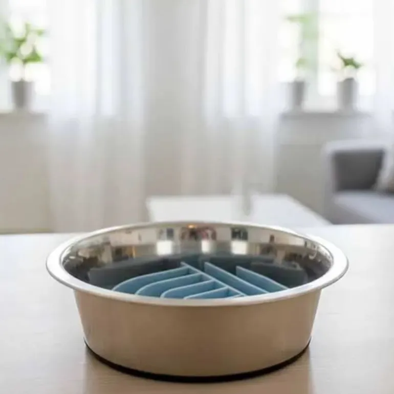 Ozami Slow Feeder Bowl Insert, sininen
