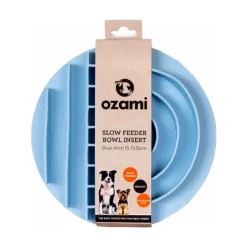 Ozami Slow Feeder Bowl Insert, sininen