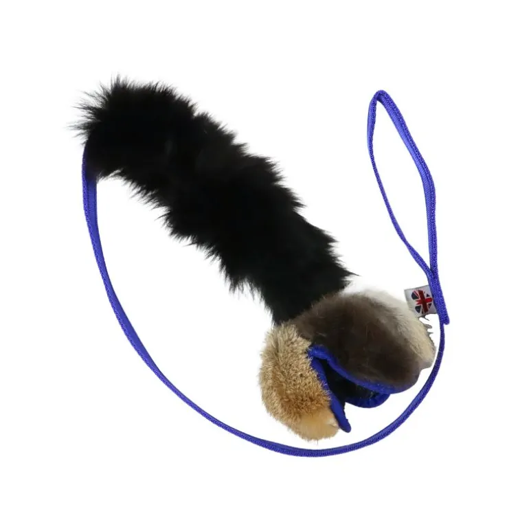 PawsPocket Kahvallinen namipallo kaninkarvalla