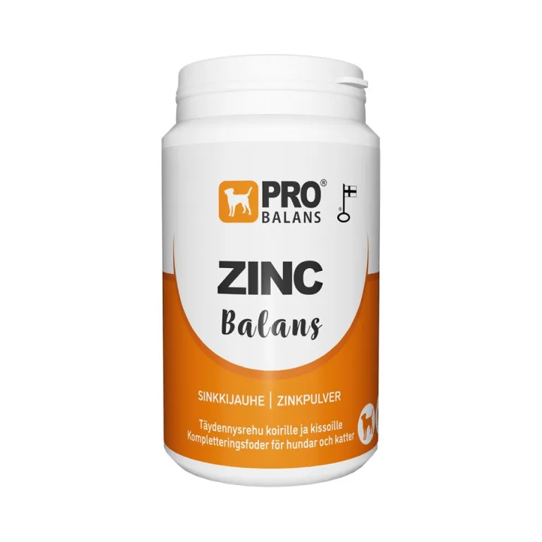 Probalans Zincbalans sinkkijauhe koirille 120 g