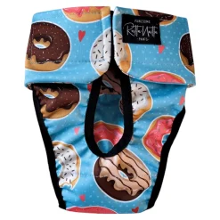 RuttuNuttu koiran juoksuhousut kietaisumalli, donitsi