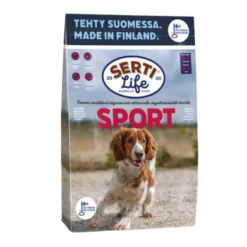 SertiLife Sport aktiivisen koiran kuivaruoka