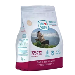 Swiss Natural Adult Mini nauta 1 kg puolikostea täysravinto