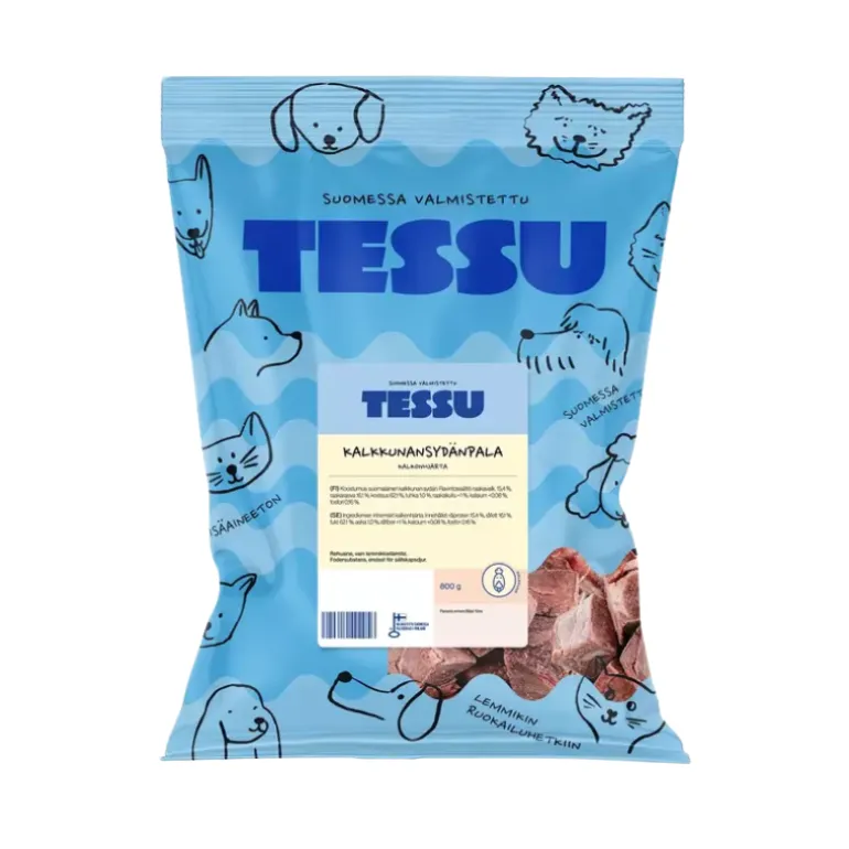 Tessu Kalkkunansydänpala 800 g