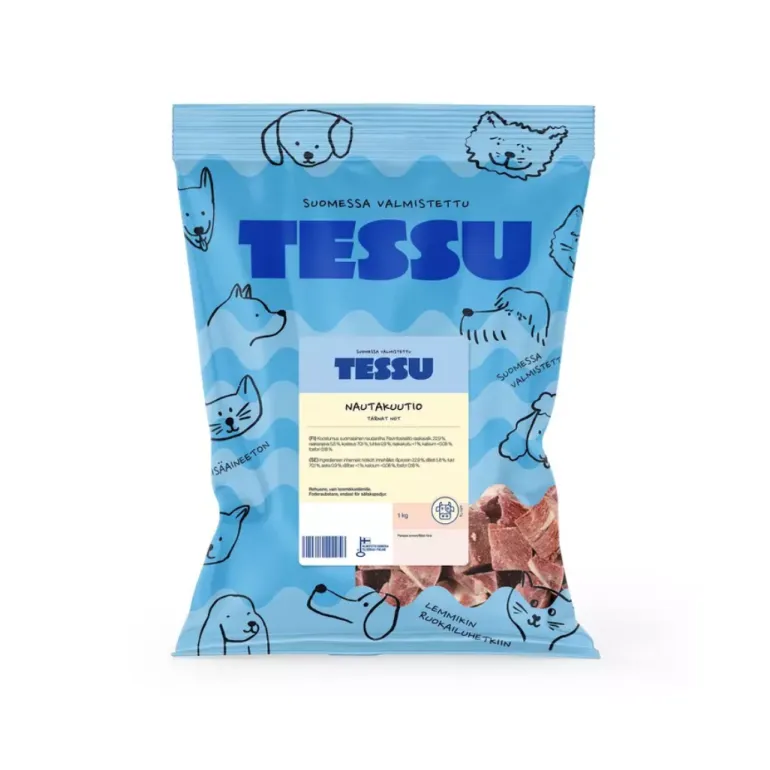 Tessu Nautakuutio 1 kg