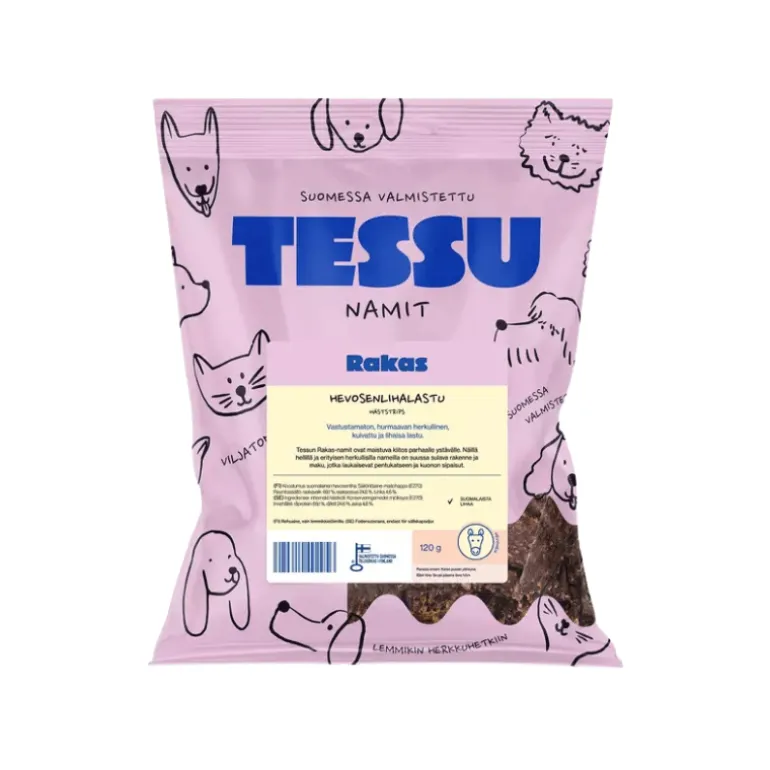 Tessu Rakas Hevosenlihalastu 120 g