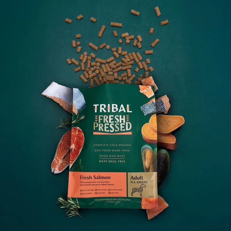 Tribal Fresh Pressed Adult Salmon kylmäpuristettu kuivaruoka