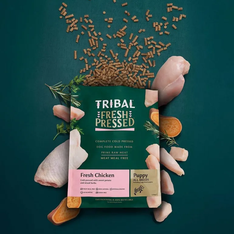 Tribal Fresh Pressed Puppy Kana kylmäpuristettu penturuoka