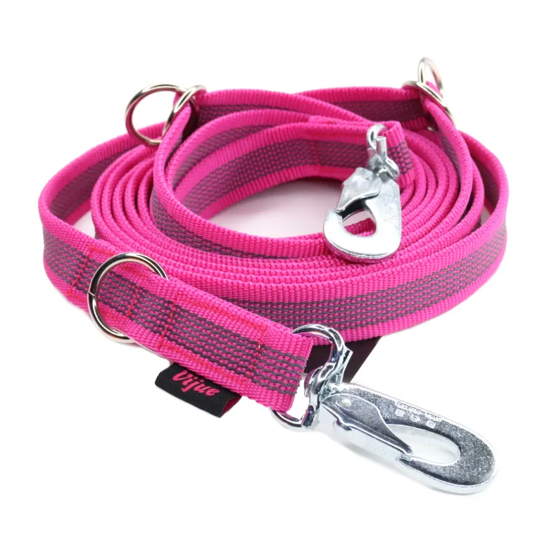 Vijue Grip Monitoimitalutin koiralle, pinkki