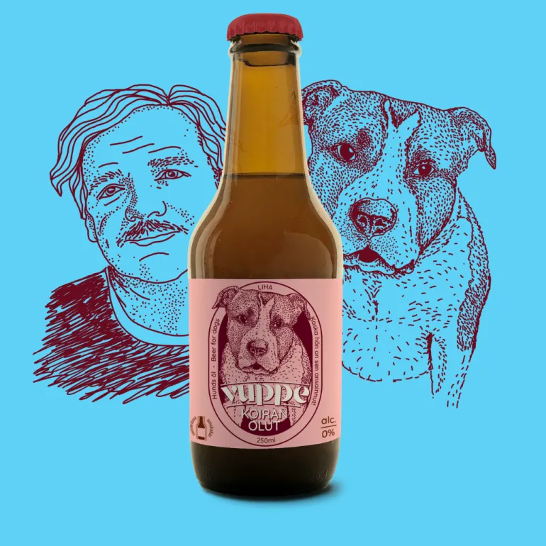 Vuppe Liha mallasjuoma koiralle 250 ml