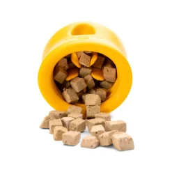 West Paw Puzzle Toppl koiran aktivointilelu, sunflower