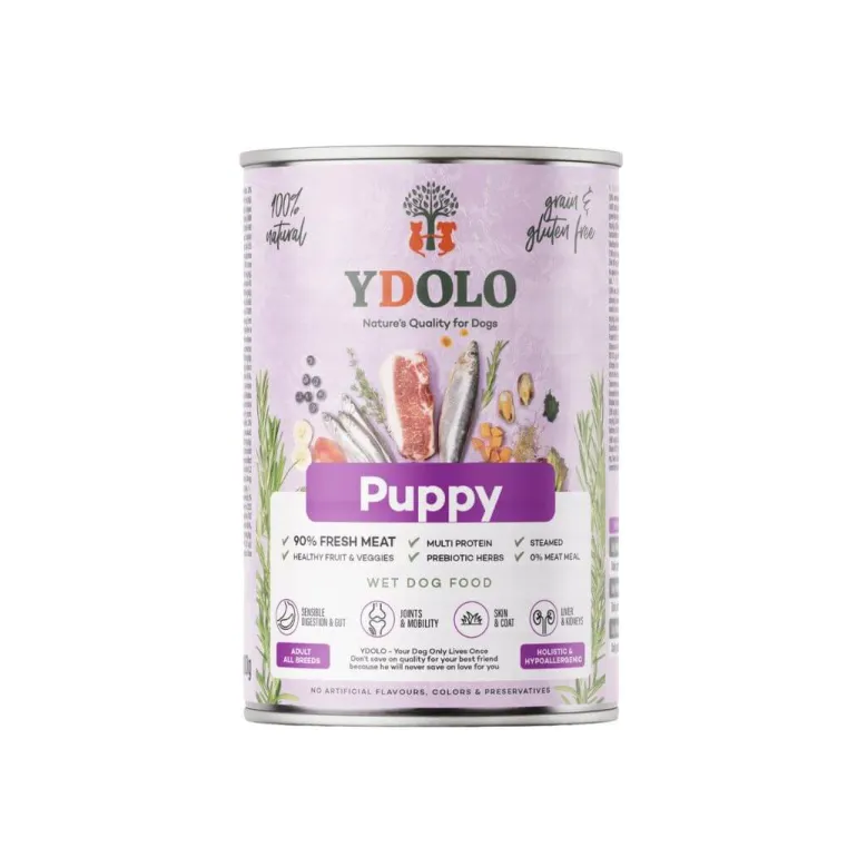 YDOLO Healthy & Pure Puppy märkäruoka 400 g
