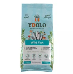 YDOLO Healthy & Pure Wild Fish puolikostea koiranruoka