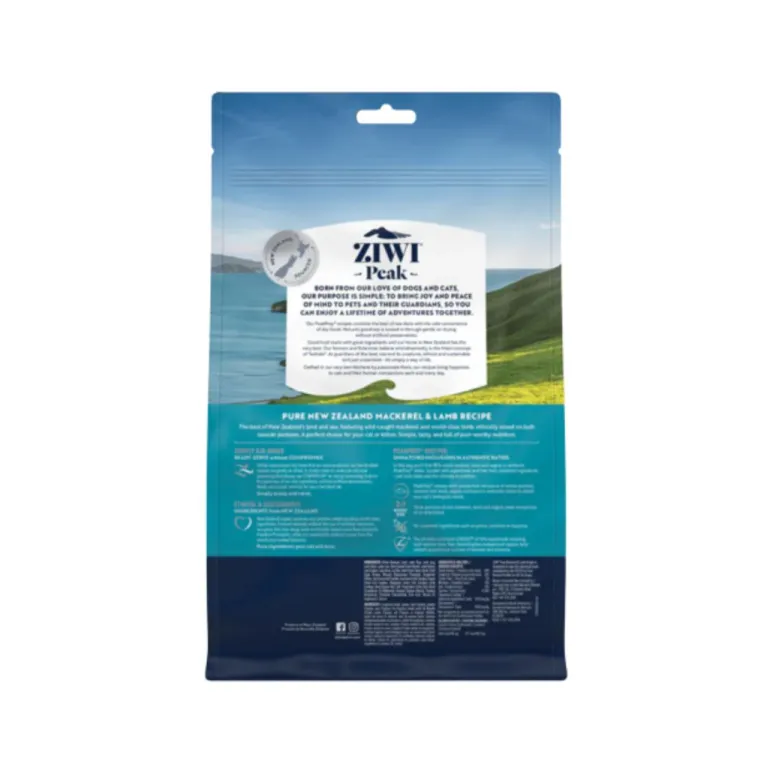 ZIWIPEAK Air Dried Makrilli & lammas kissoille
